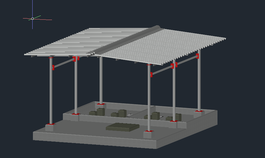仓库3d 13